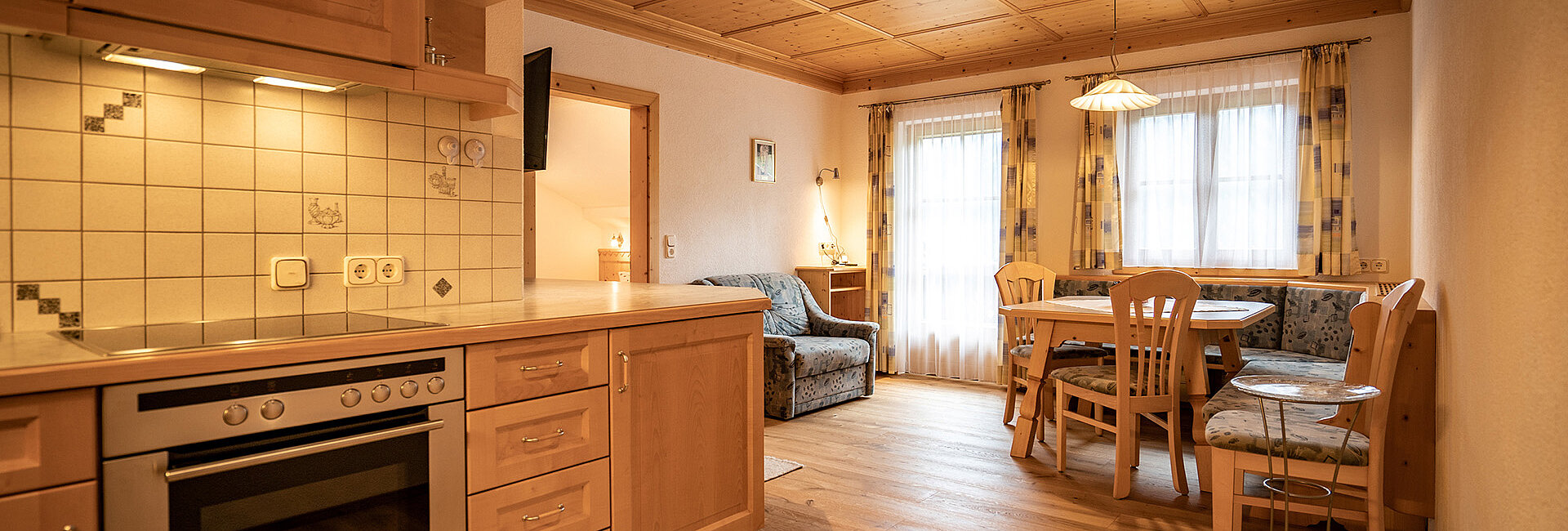 Wohnen in gut ausgestatteter Wohnküche